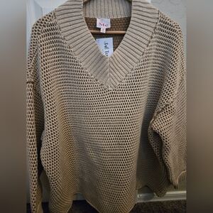 NWT Textured sweater